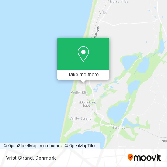 Vrist Strand map