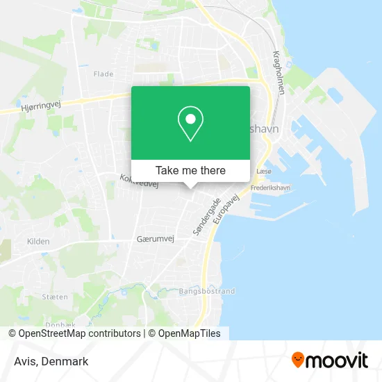 Avis map