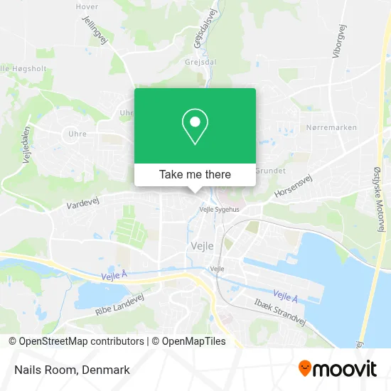 Nails Room map