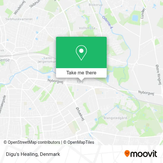 Digu's Healing map