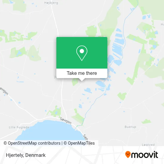 Hjertely map