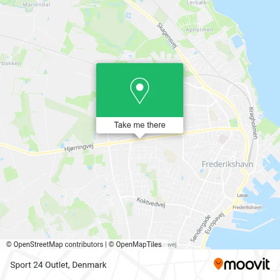 Sport 24 Outlet map
