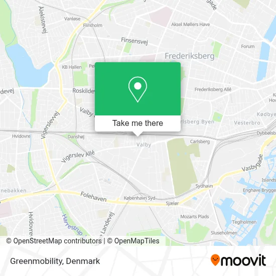 Greenmobility map
