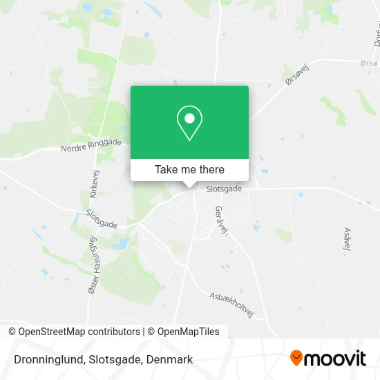 Dronninglund, Slotsgade map