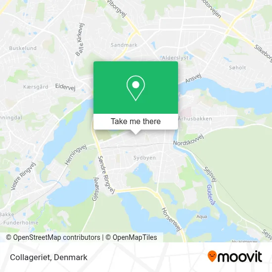 Collageriet map
