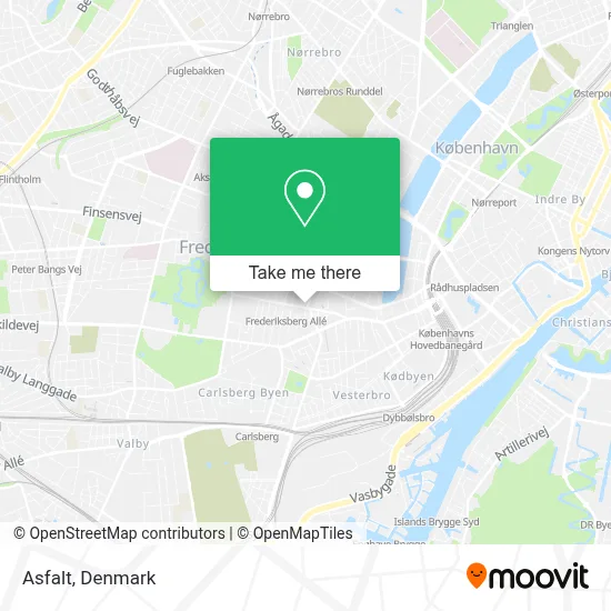 Asfalt map