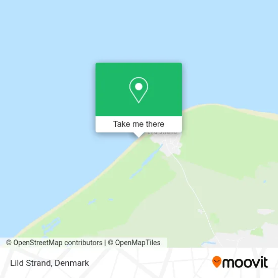 Lild Strand map