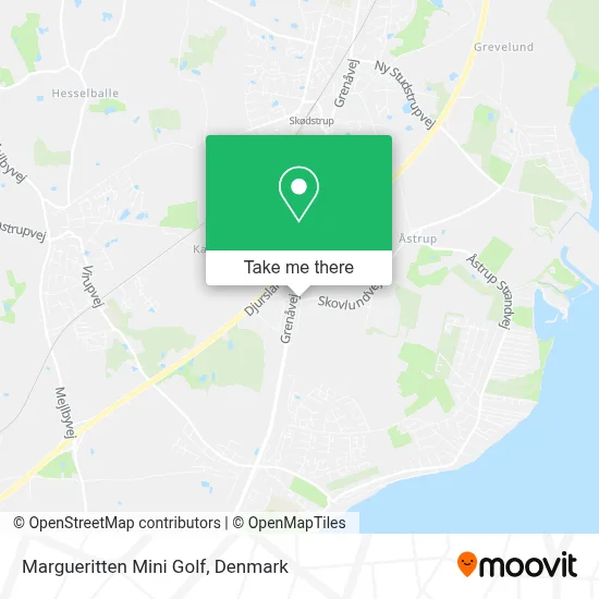 Margueritten Mini Golf map