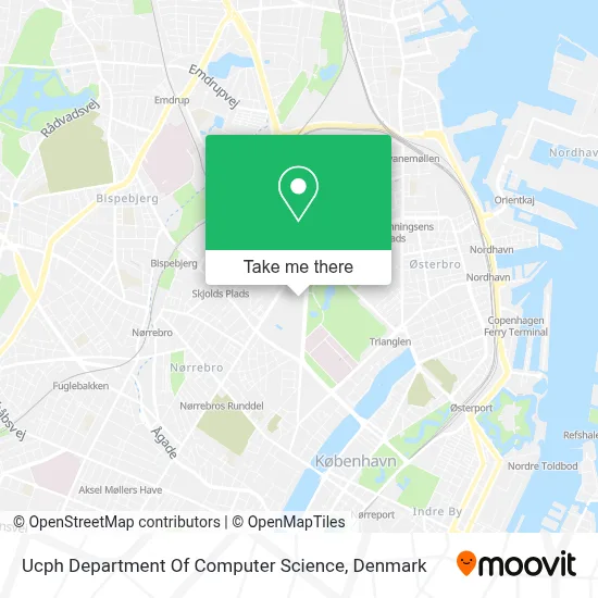 Ucph Department Of Computer Science map
