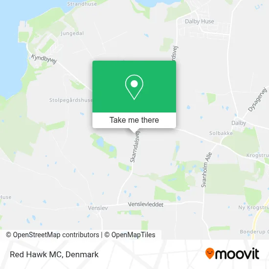 Red Hawk MC map