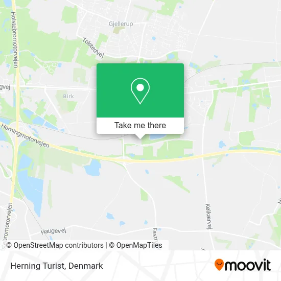 Herning Turist map