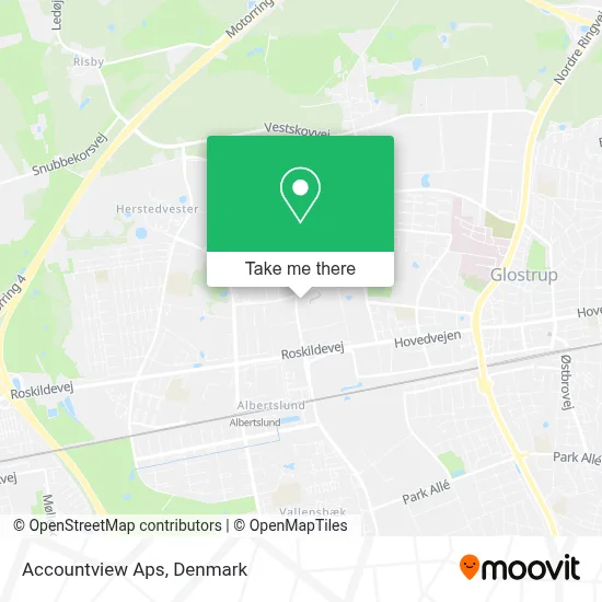 Accountview Aps map