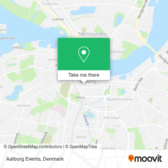 Aalborg Events map