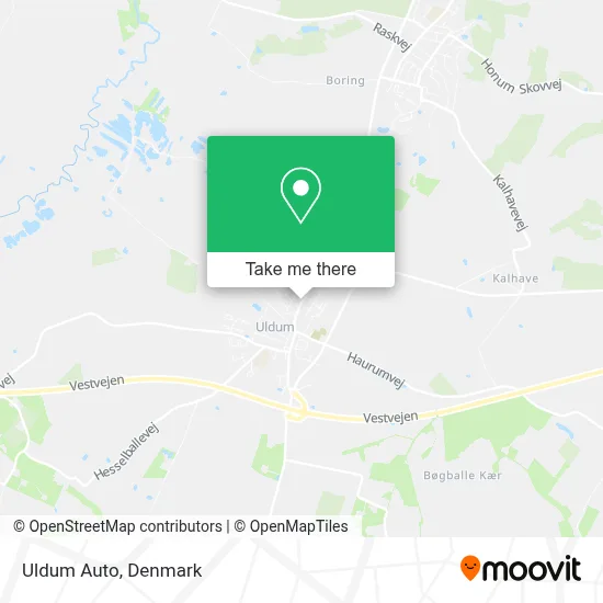 Uldum Auto map