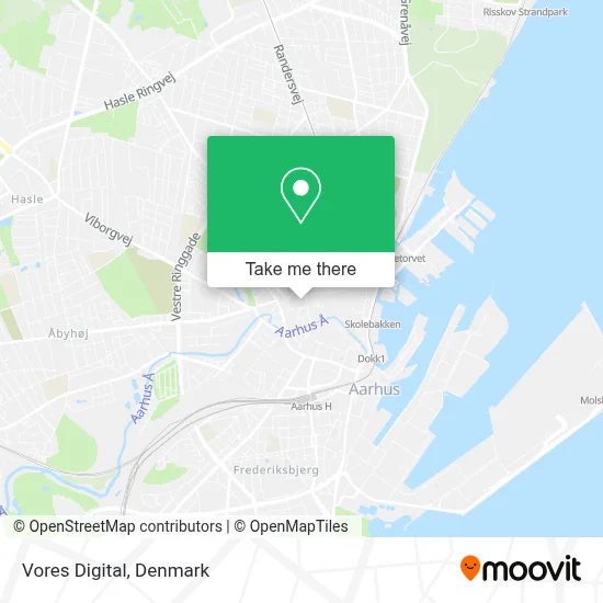 Vores Digital map