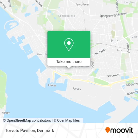 Torvets Pavillon map