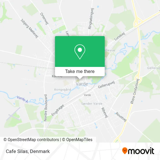 Cafe Silas map