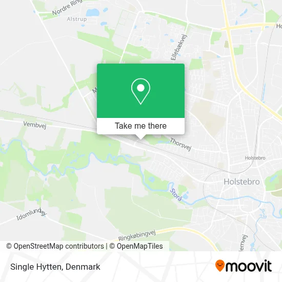 Single Hytten map