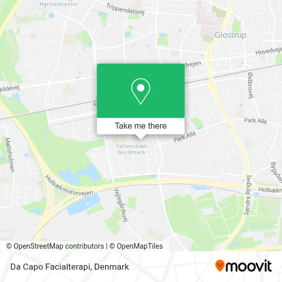 Da Capo Facialterapi map