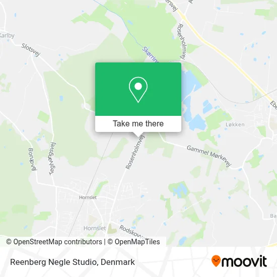 Reenberg Negle Studio map