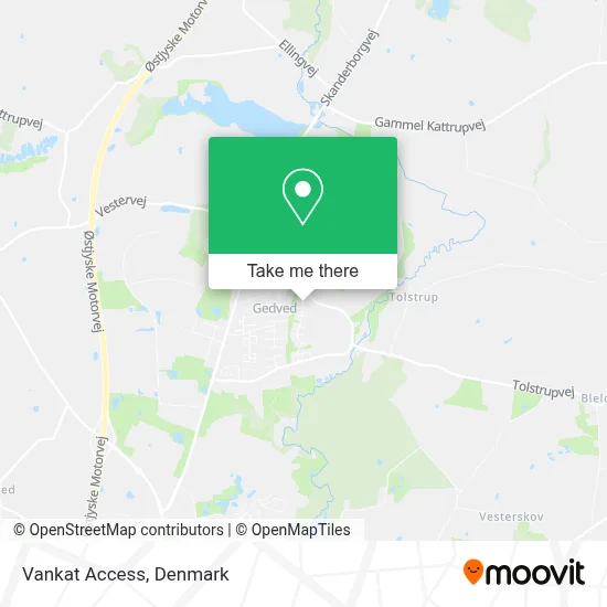 Vankat Access map