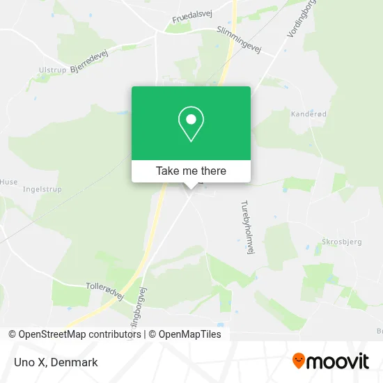 Uno X map