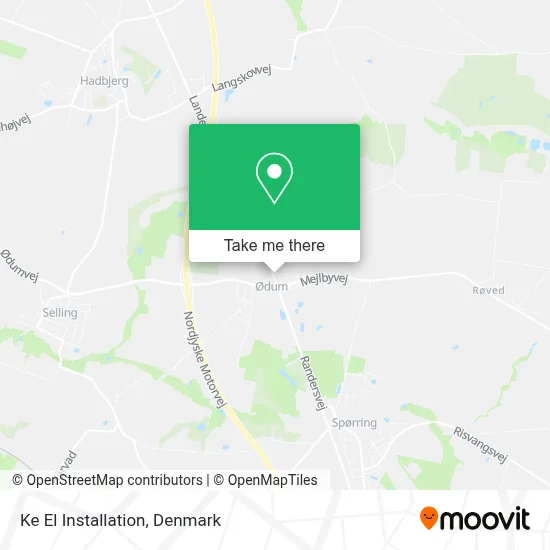 Ke El Installation map