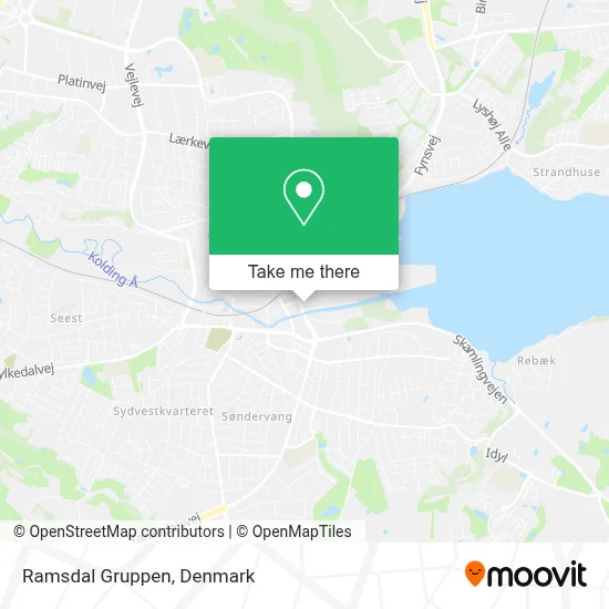 Ramsdal Gruppen map
