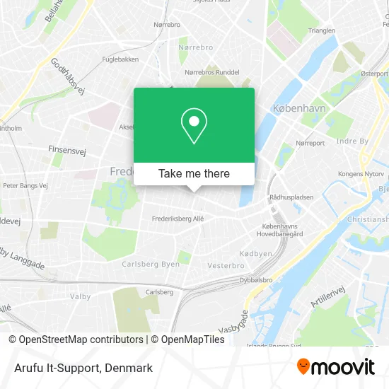 Arufu It-Support map