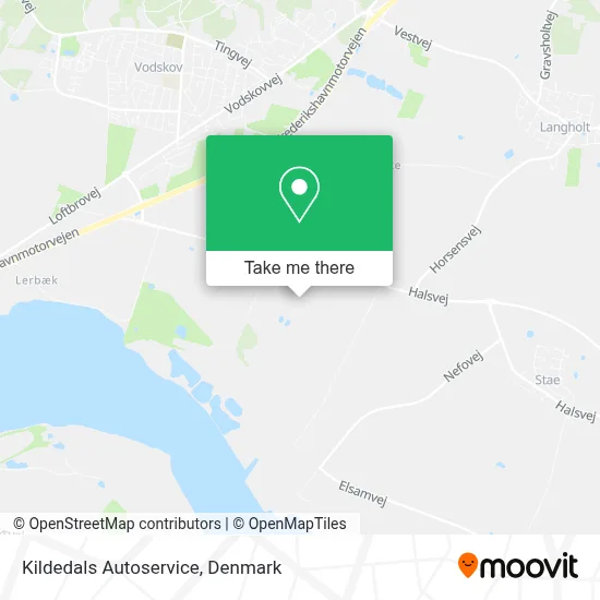 Kildedals Autoservice map