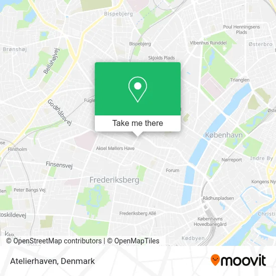 Atelierhaven map