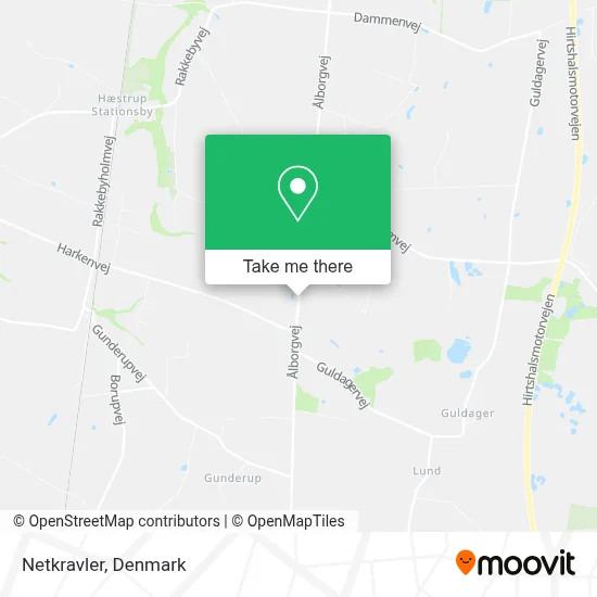 Netkravler map