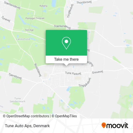 Tune Auto Aps map