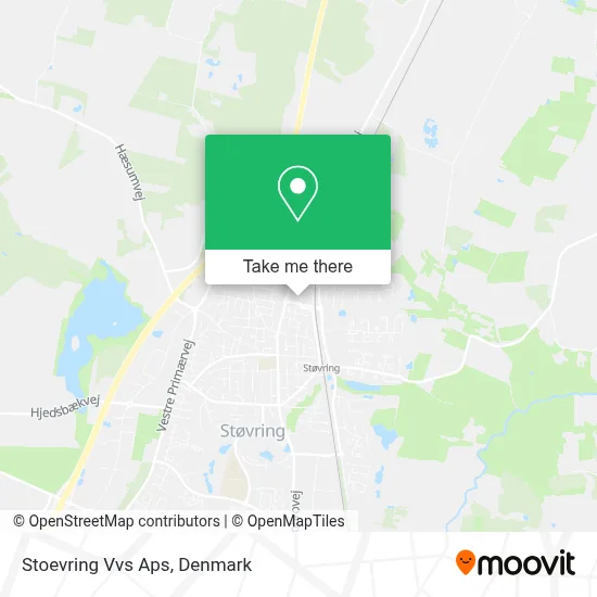 Stoevring Vvs Aps map