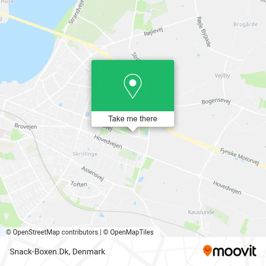 Snack-Boxen.Dk map