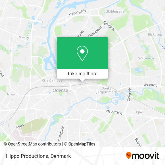 Hippo Productions map