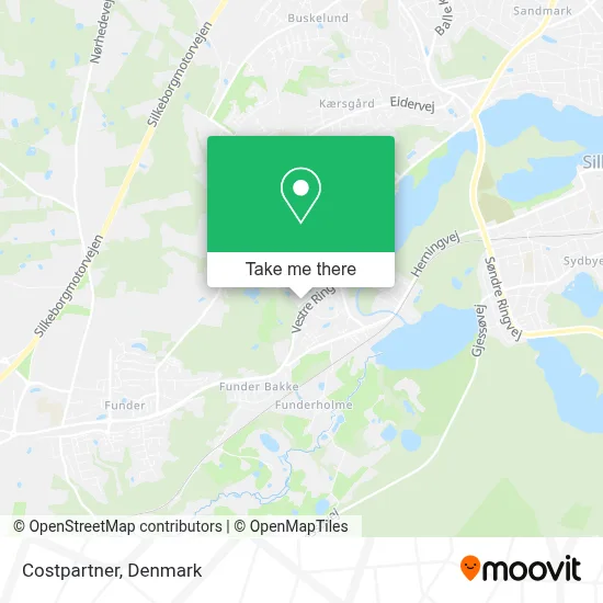 Costpartner map