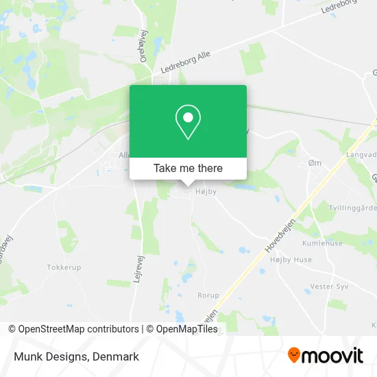 Munk Designs map