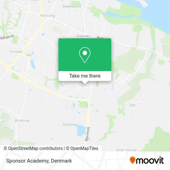 Sponsor Academy map