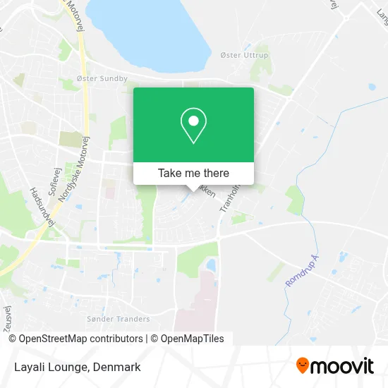 Layali Lounge map