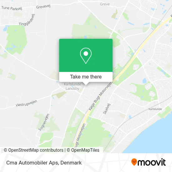 Cma Automobiler Aps map