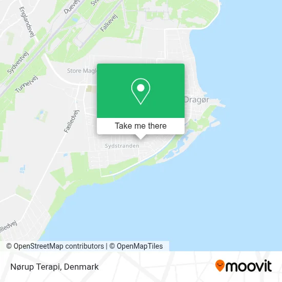 Nørup Terapi map