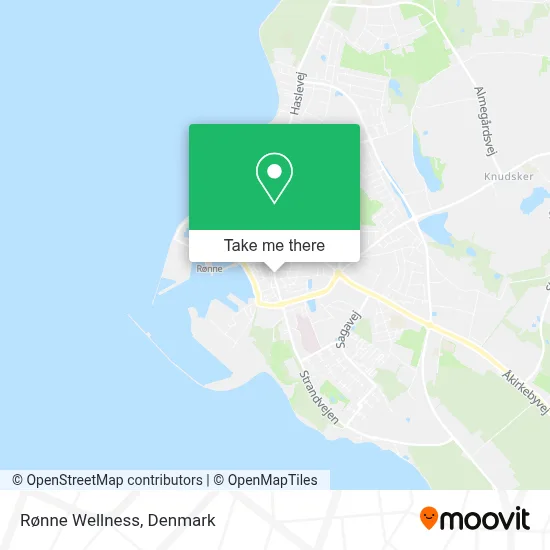 Rønne Wellness map