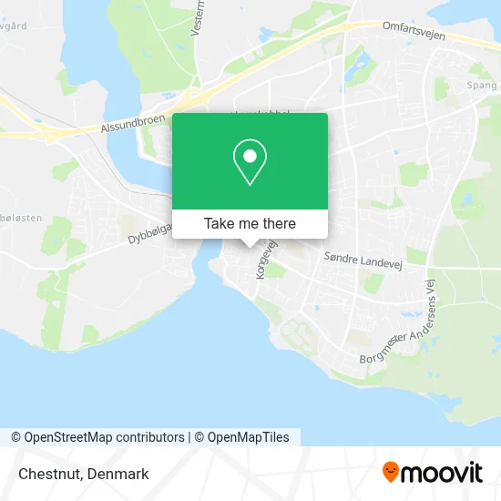 Chestnut map