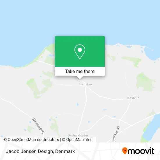 Jacob Jensen Design map