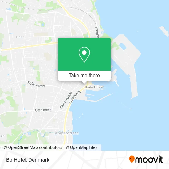 Bb-Hotel map