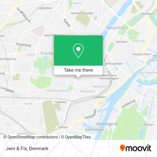 Jem & Fix map