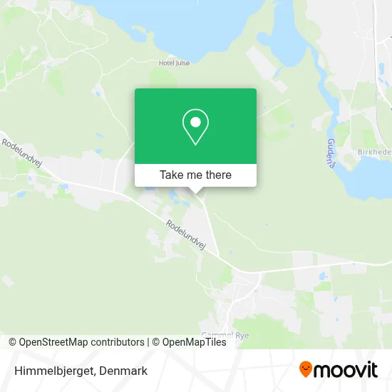 Himmelbjerget map