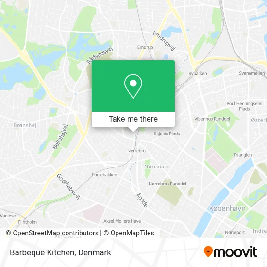 Barbeque Kitchen map
