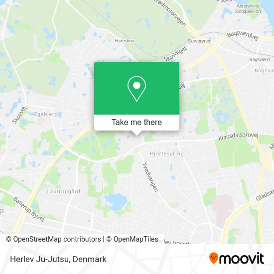 Herlev Ju-Jutsu map
